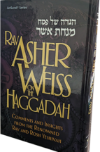 HAGGADAH RAV ASHER WEIS H.C