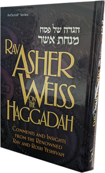 HAGGADAH RAV ASHER WEIS H.C